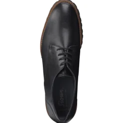 Sioux – Derby-Schnürschuh aus Lammleder schwarz