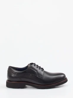 Sioux – Derby-Schnürschuh aus Kalbleder Schwarz