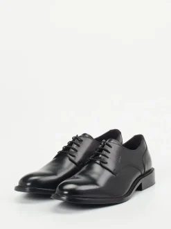 Sioux – Derby-Schnürschuh aus Kalbleder schwarz