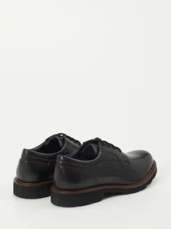 Sioux – Derby-Schnürschuh aus Kalbleder Schwarz