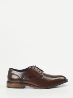 Sioux – Derby-Schnürschuh aus Kalbleder Dunkelbraun