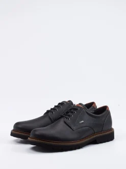 Sioux – Derbyschuh aus Nubukleder Schwarz