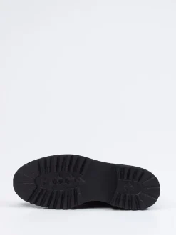 Sioux – Derbyschuh aus Nubukleder Schwarz