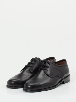 Sioux – Derby-Schuhe aus Lammleder schwarz