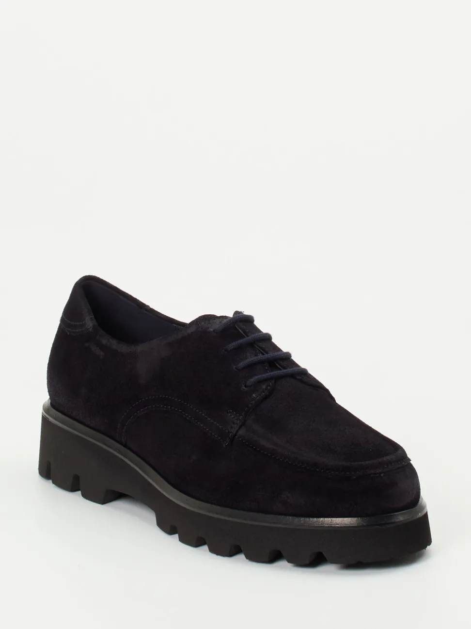 Sioux – Derby-Schuhe aus Veloursleder tiefdunkelblau