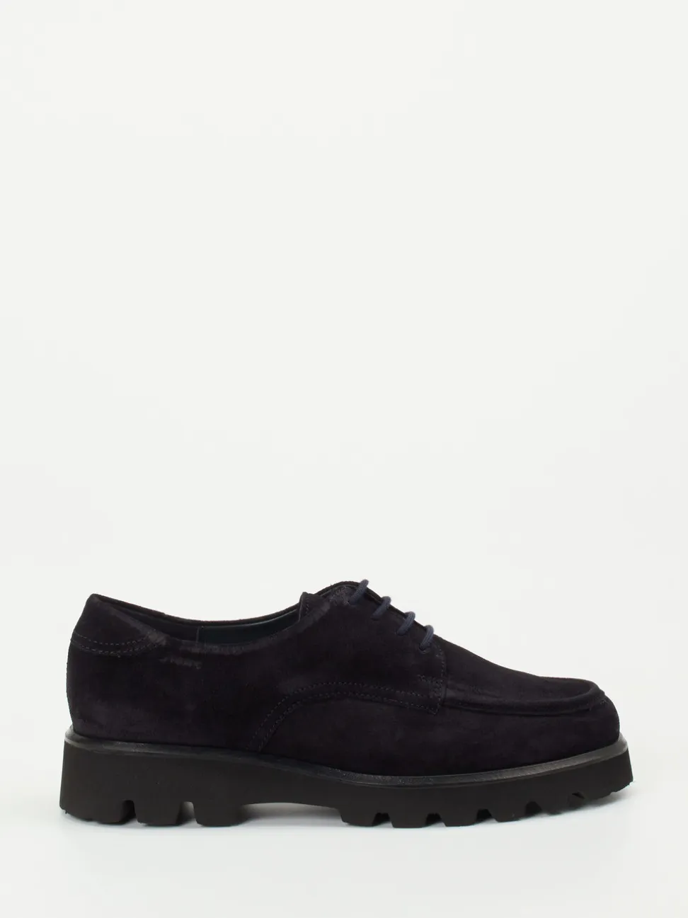 Sioux – Derby-Schuhe aus Veloursleder tiefdunkelblau