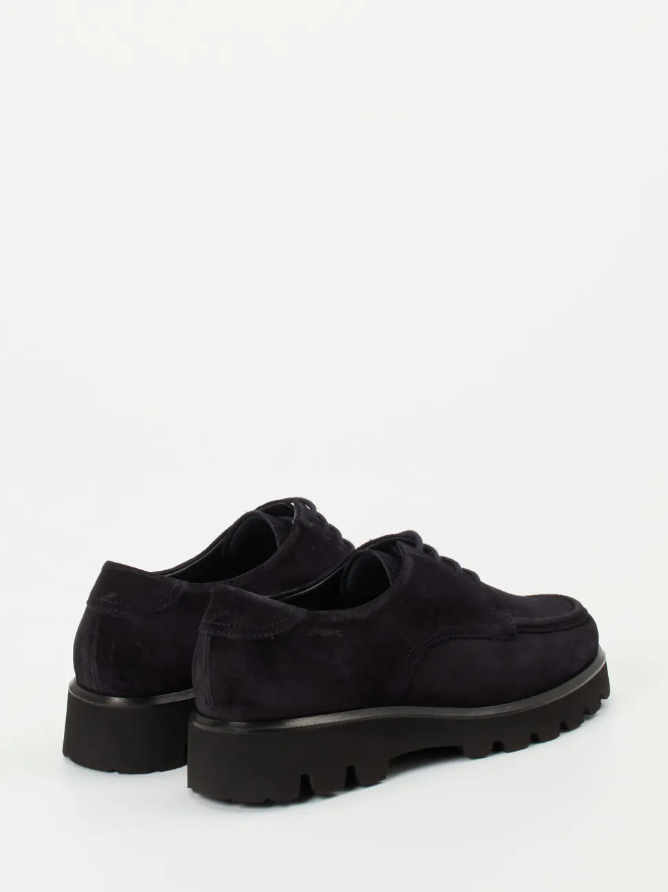 Sioux – Derby-Schuhe aus Veloursleder tiefdunkelblau