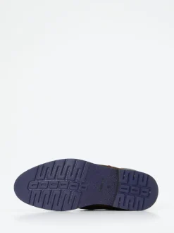 Sioux – Herren-Schnürboots aus Veloursleder dunkelbraun