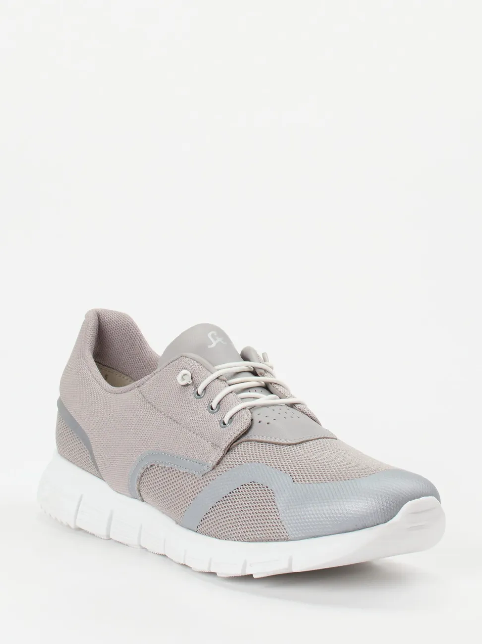 Sioux – Herren-Sneaker aus Textil in Hellgrau