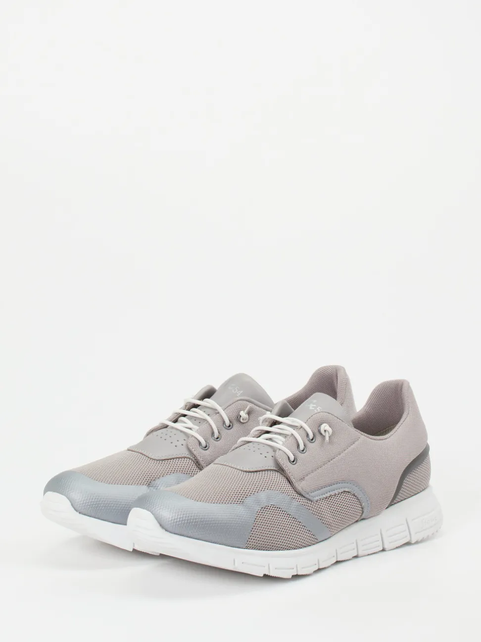Sioux – Herren-Sneaker aus Textil in Hellgrau