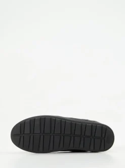 Sioux – High-Top Sneaker aus Glattleder schwarz