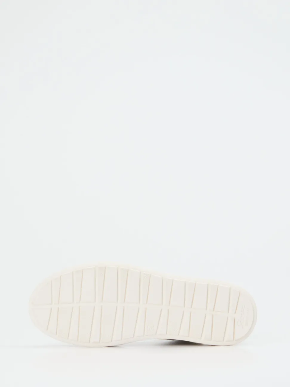 Sioux – High-Top Sneaker aus Metallicleder Offwhite