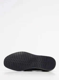 Sioux – Komfort-Slipper aus Kalbleder Dunkelblau