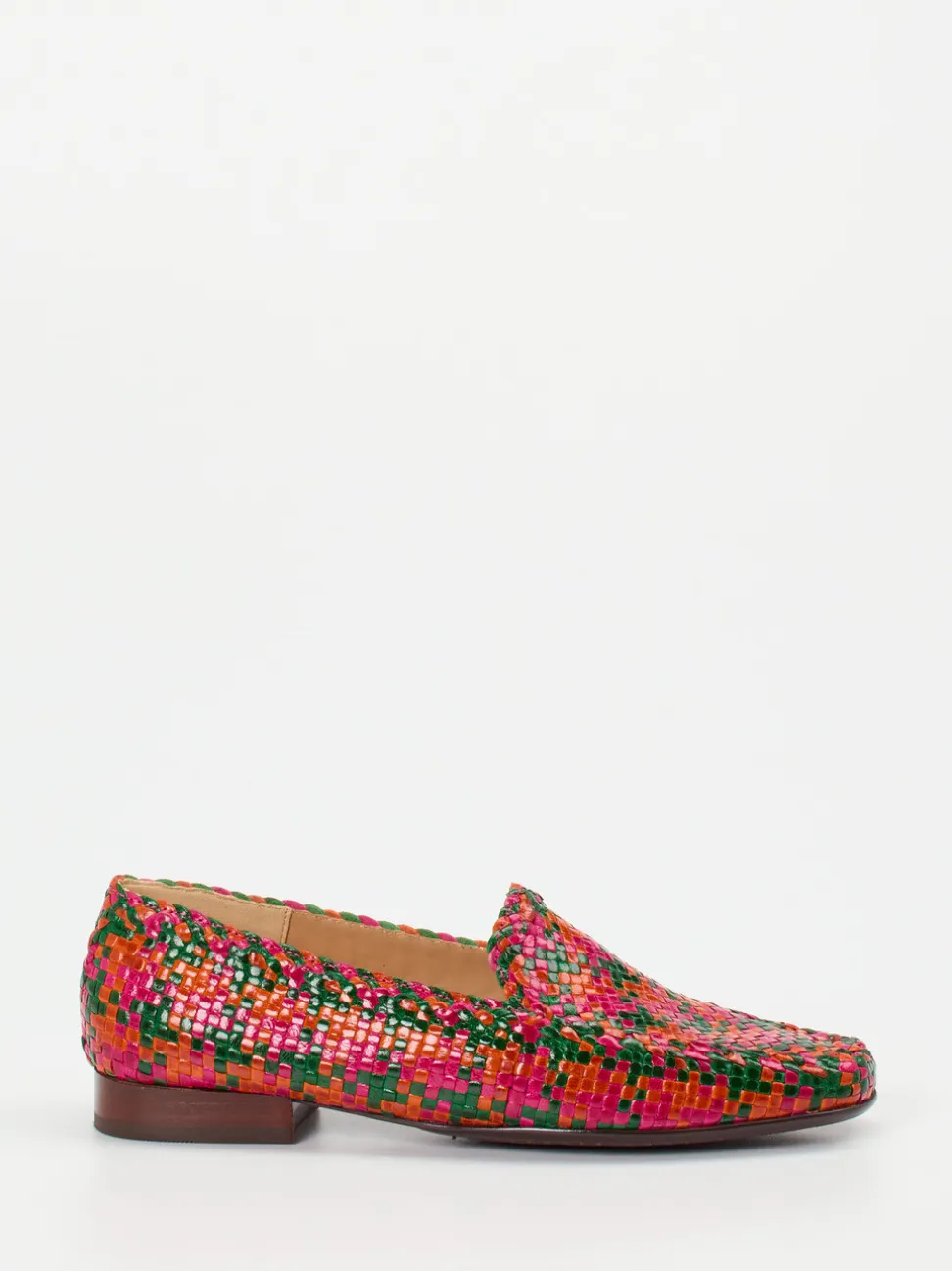 Sioux – Loafer aus Flechtleder in Multicolor