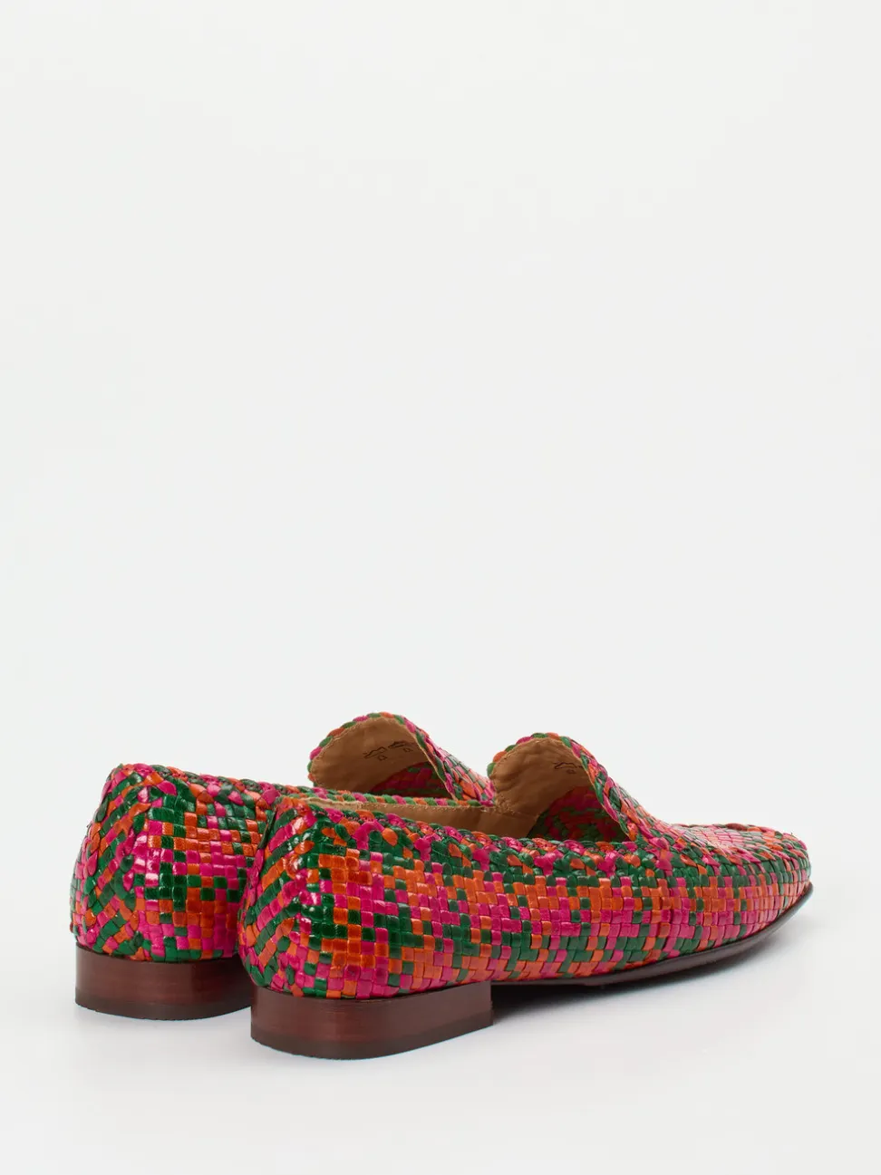 Sioux – Loafer aus Flechtleder in Multicolor