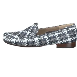 Sioux – Loafer aus Flechtleder anthrazitgrau