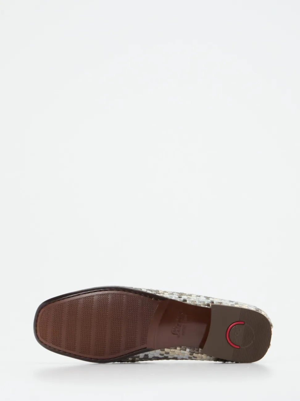 Sioux – Loafer aus Flechtleder mit Metallic-Finish