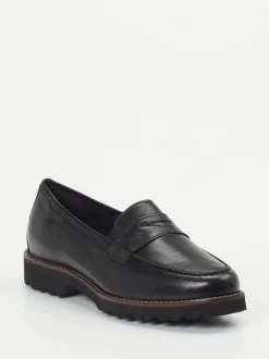 Sioux – Loafer aus Kalbleder Schwarz
