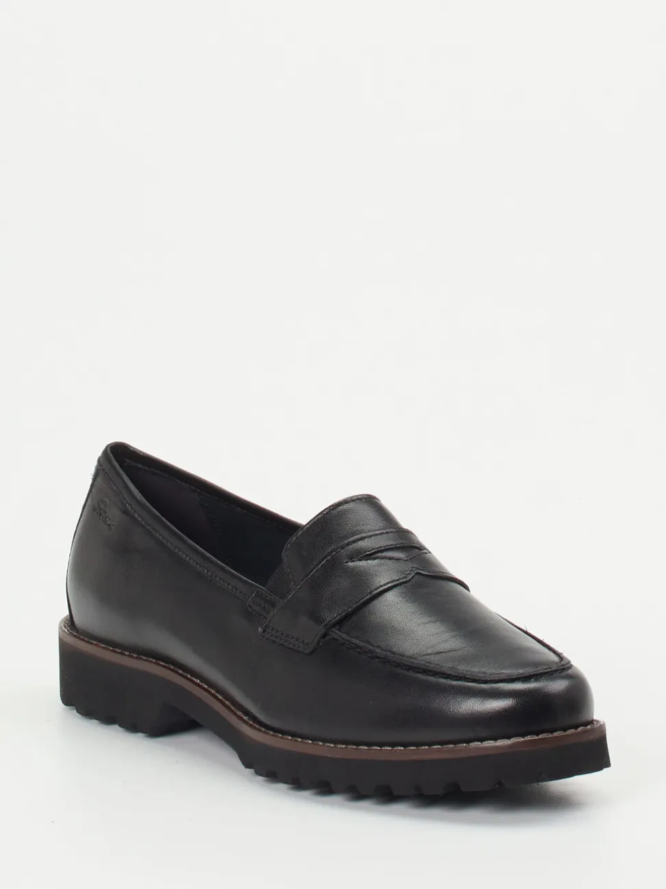 Sioux – Loafer aus Kalbleder Schwarz