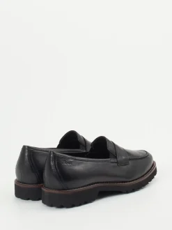 Sioux – Loafer aus Kalbleder Schwarz