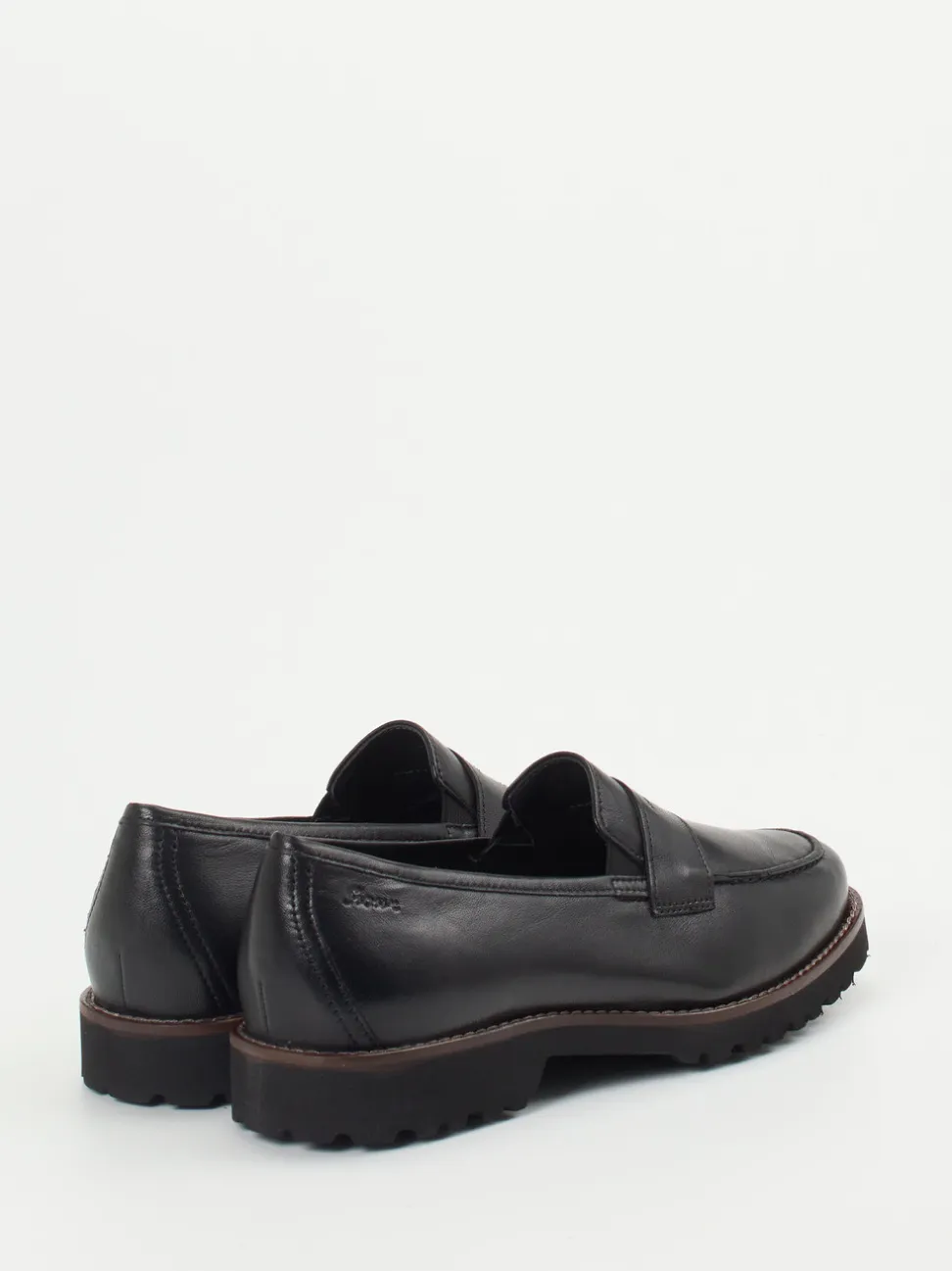 Sioux – Loafer aus Kalbleder Schwarz