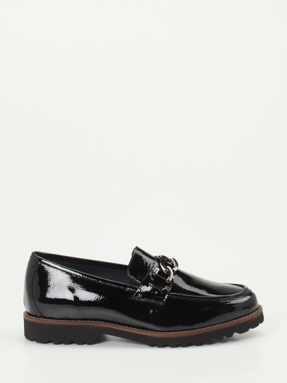 Sioux – Loafer aus Lackleder Schwarz