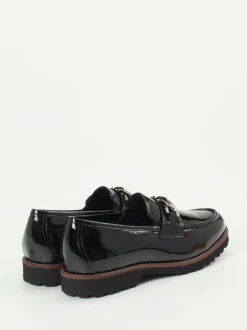 Sioux – Loafer aus Lackleder Schwarz