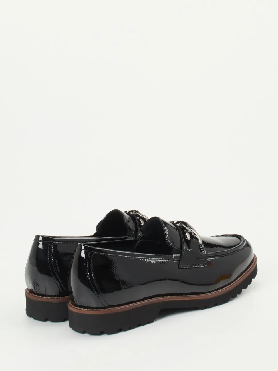 Sioux – Loafer aus Lackleder Schwarz