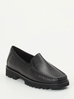 Sioux – Loafer aus Lammleder in Schwarz