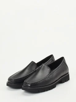 Sioux – Loafer aus Lammleder in Schwarz