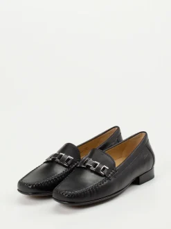 Sioux – Loafer aus Lammleder in Schwarz