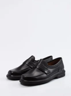 Sioux – Loafer aus Lammleder schwarz
