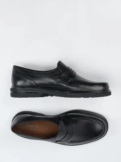 Sioux – Loafer aus Lammleder schwarz