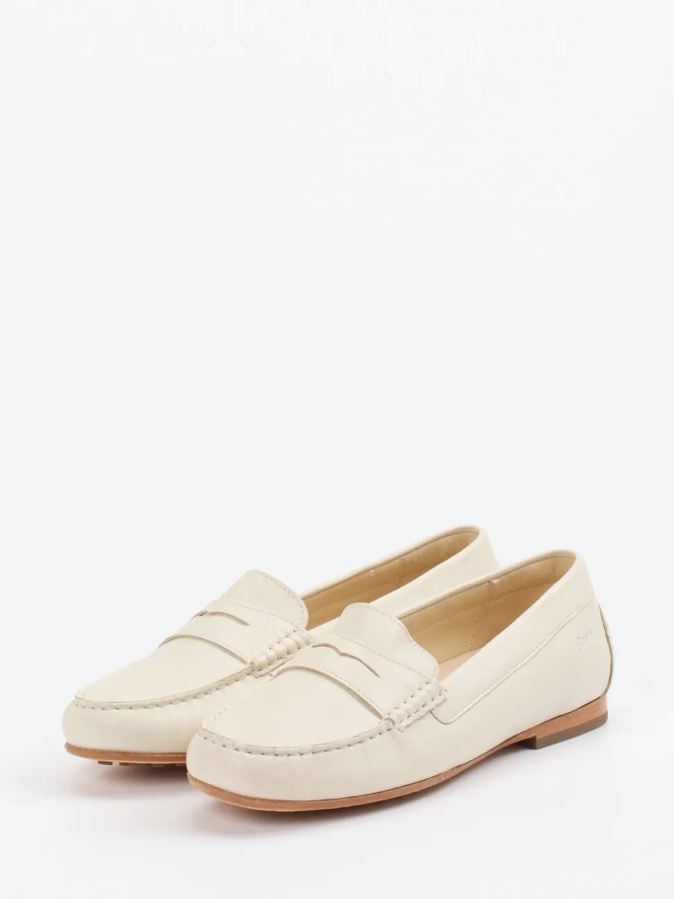 Sioux – Loafer aus Lammleder in Beige