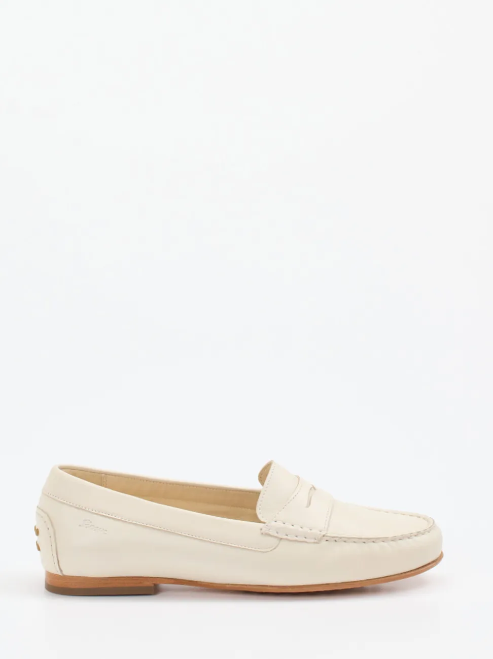Sioux – Loafer aus Lammleder in Beige
