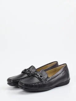 Sioux – Loafer aus Lammleder in Schwarz