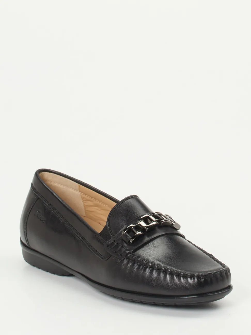 Sioux – Loafer aus Lammleder in Schwarz