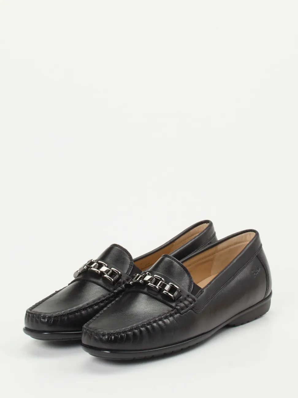 Sioux – Loafer aus Lammleder in Schwarz