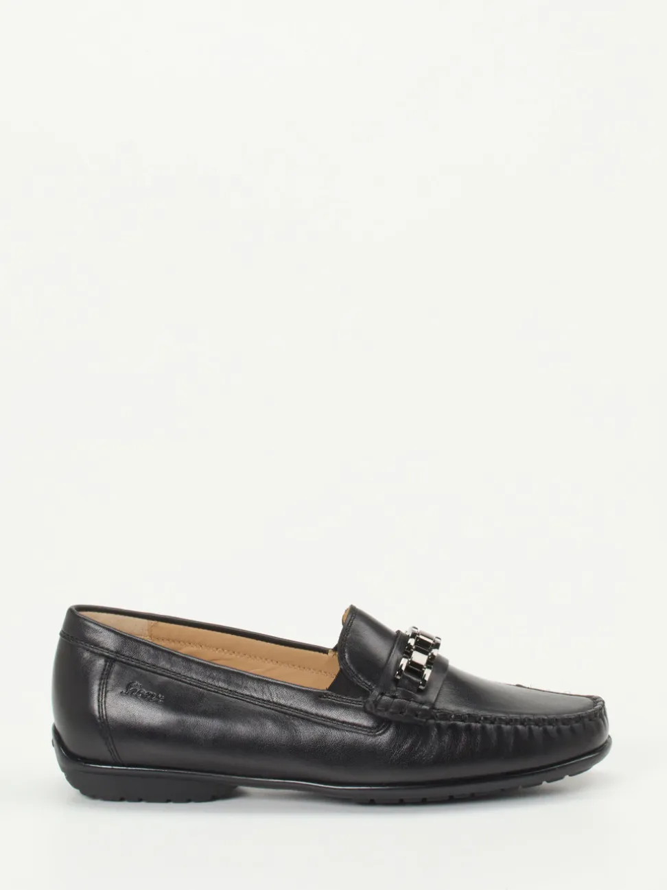 Sioux – Loafer aus Lammleder in Schwarz