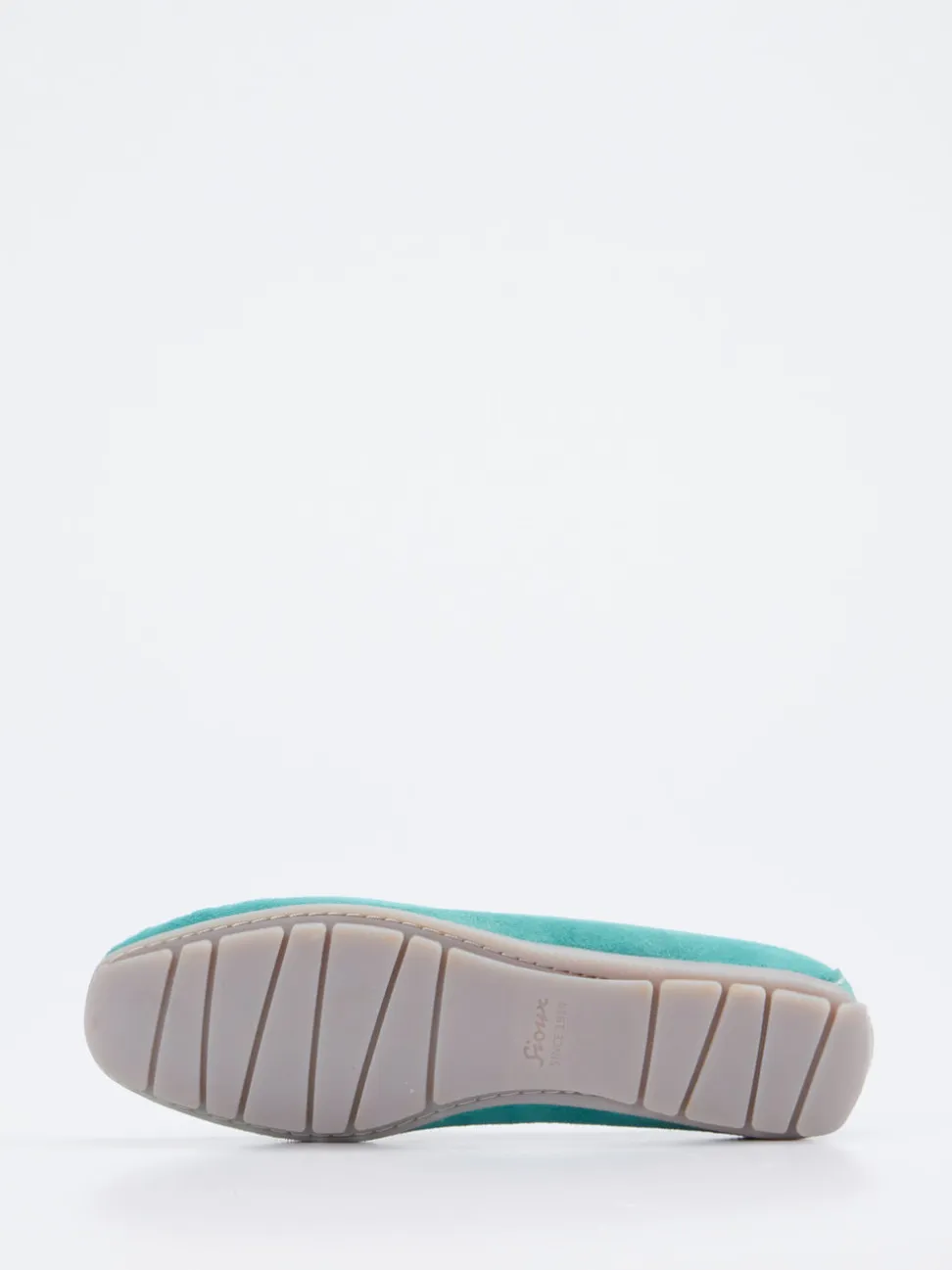 Sioux – Loafer aus Veloursleder türkis