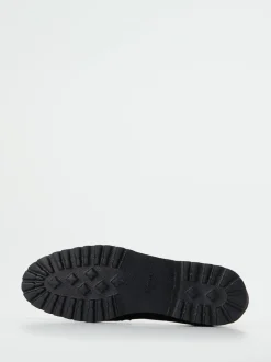 Sioux – Loafer aus Veloursleder Dunkelblau