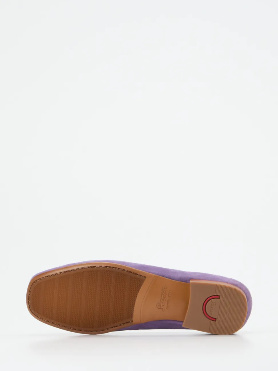 Sioux – Loafer aus Veloursleder in Flieder