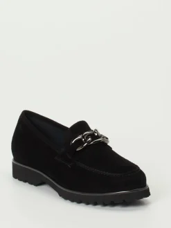 Sioux – Loafer aus Veloursleder Schwarz