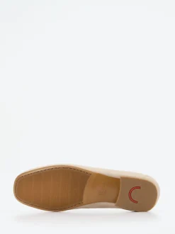 Sioux – Loafer aus Veloursleder beige