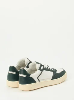 Sioux – Low-Top Sneaker aus Kalbleder weiß