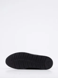Sioux – Mid-Top-Schnürschuh aus Nubukleder Schwarz
