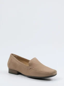 Sioux – Mokassin aus Veloursleder Beige