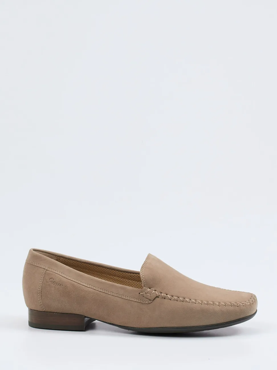 Sioux – Mokassin aus Veloursleder Beige