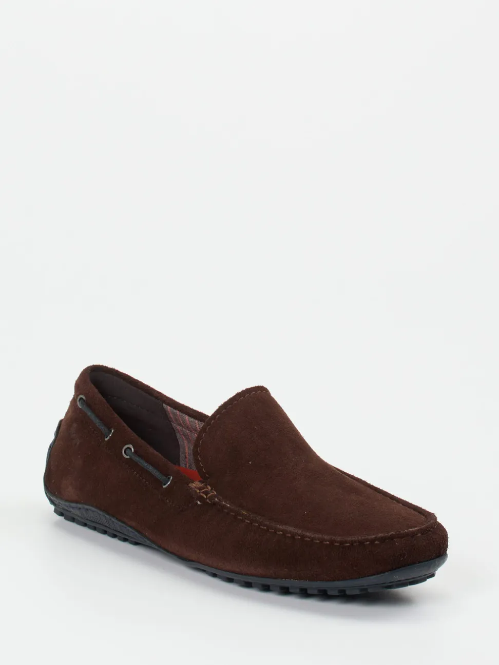 Sioux – Mokassin aus Veloursleder dunkelbraun