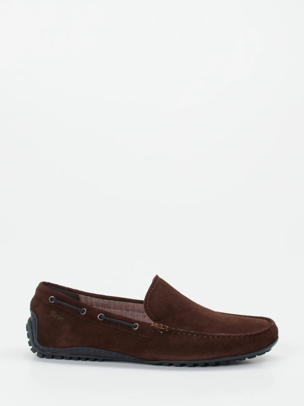 Sioux – Mokassin aus Veloursleder dunkelbraun